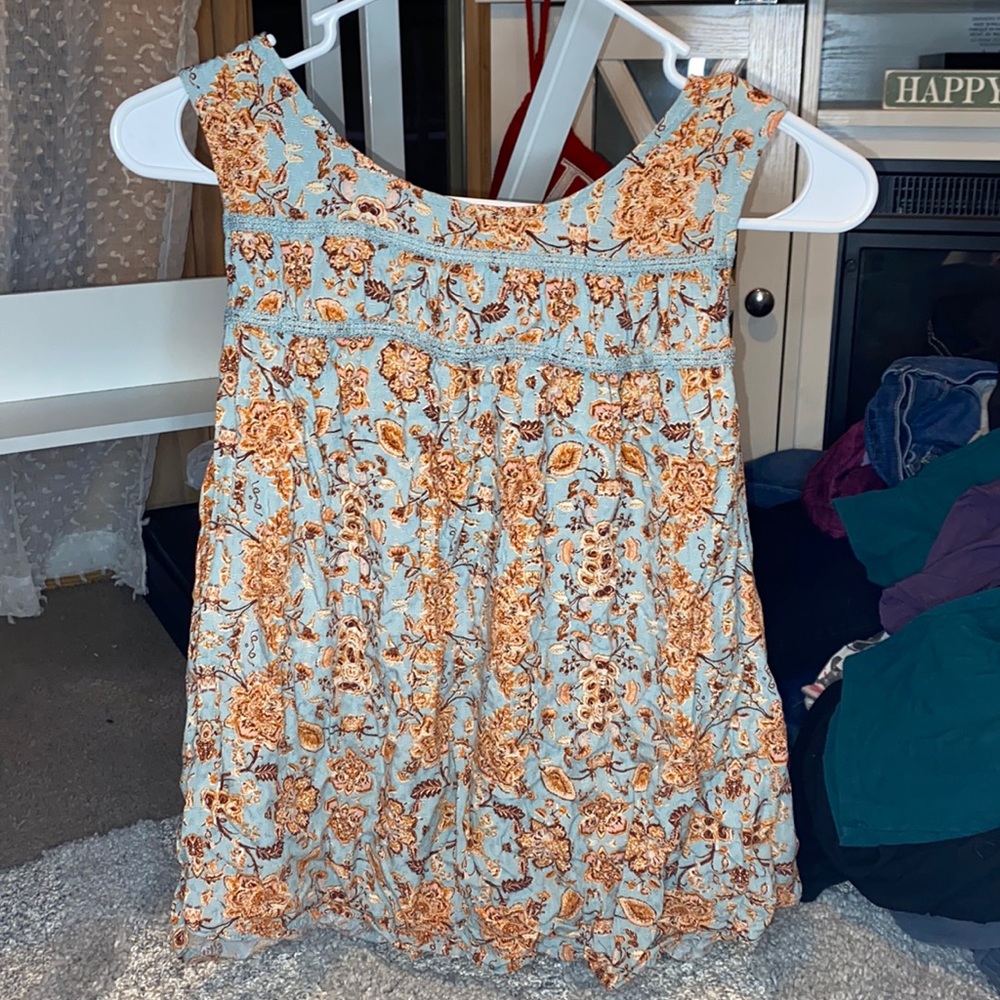 Knox rose floral tank
